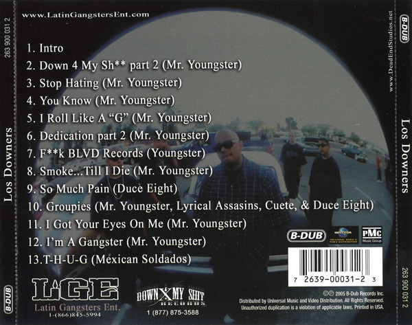 Los Downers Chicano Rap Los Downers Chicano Rap